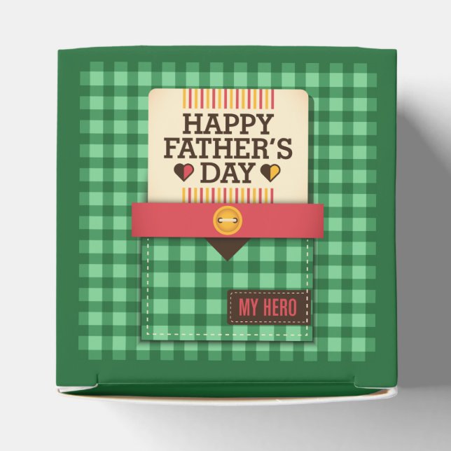Happy Father's Day Favor Boxes (Top)