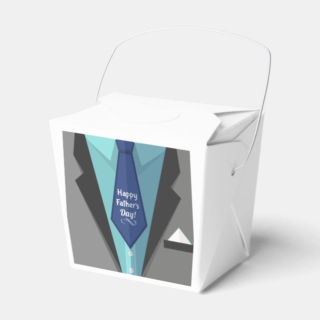 Happy Father's Day Favor Boxes (Front Side)
