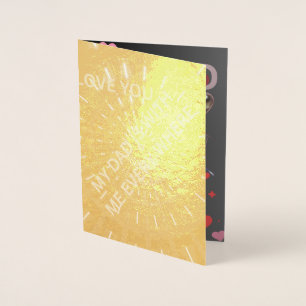 HAPPY FATHER'S DAY FOIL CARD