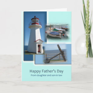 Happy Father's Day - From Daughter and Son-in-law Card