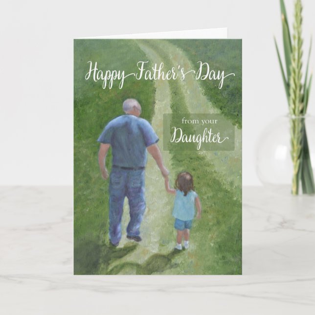 Happy Father's Day from Daughter Card (Front)