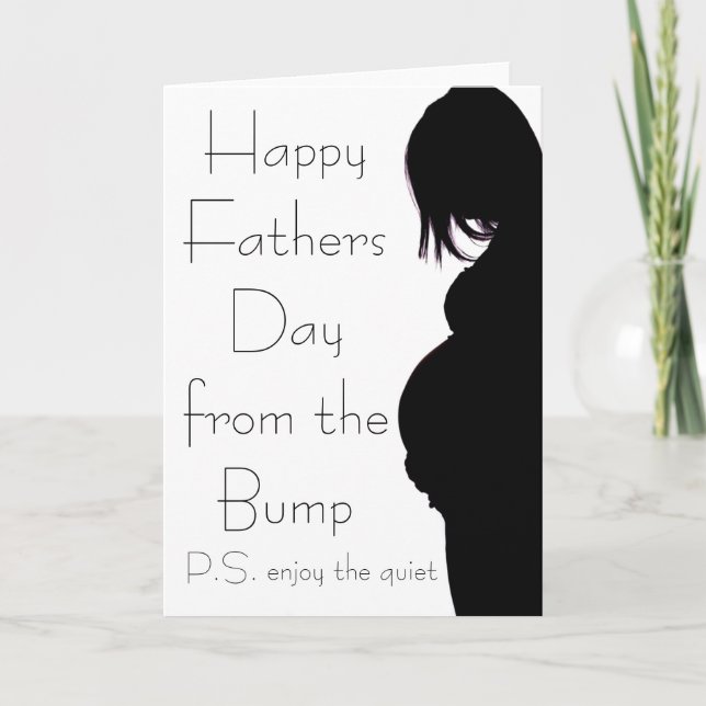 Happy Fathers Day from the Bump Card (Front)