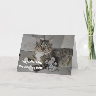 Happy Father's Day from the Cat Card
