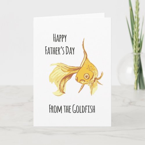 Happy Fathers day from the Fish Card