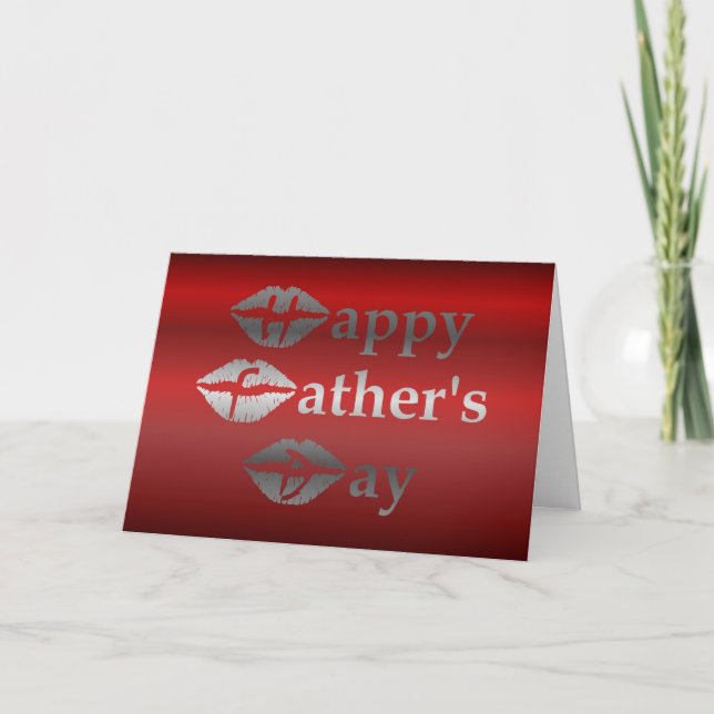 HAPPY FATHER'S DAY - FROM WIFE TO HUSBAND CARD (Front)