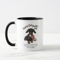 Happy Father's Day from your Dachshund Dog Mug