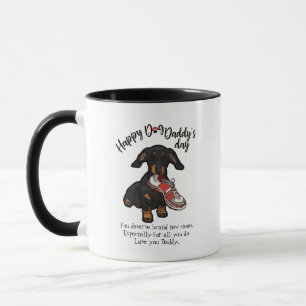 Happy Father's Day from your Dachshund Dog Mug