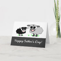 Happy Father's Day! From Your Little Black Sheep Card