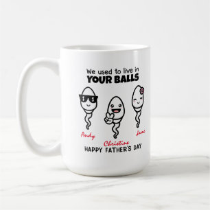 Happy Father's day from your little squirts Coffee Mug