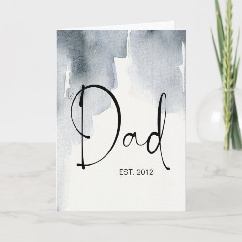 Happy Fathers Day Fun Gift for Dad from Children Card