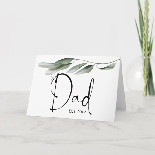 Happy Fathers Day Fun Gift for Dad from Children Card