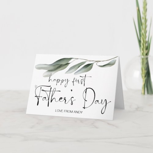 Happy Fathers Day Fun Gift for Dad from Children Card