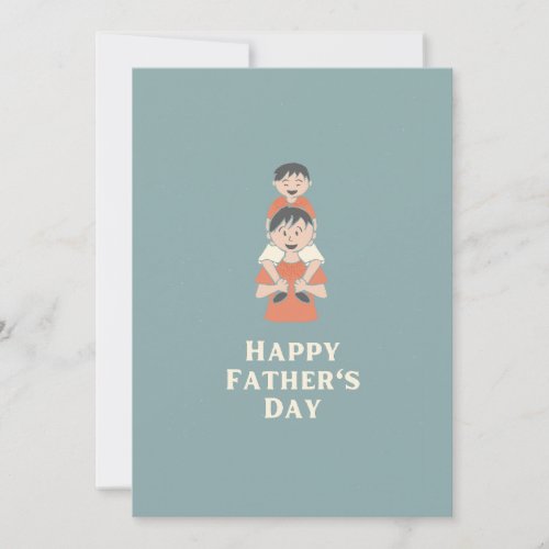 Happy Fathers Day _ Funny Message Inside Holiday Card