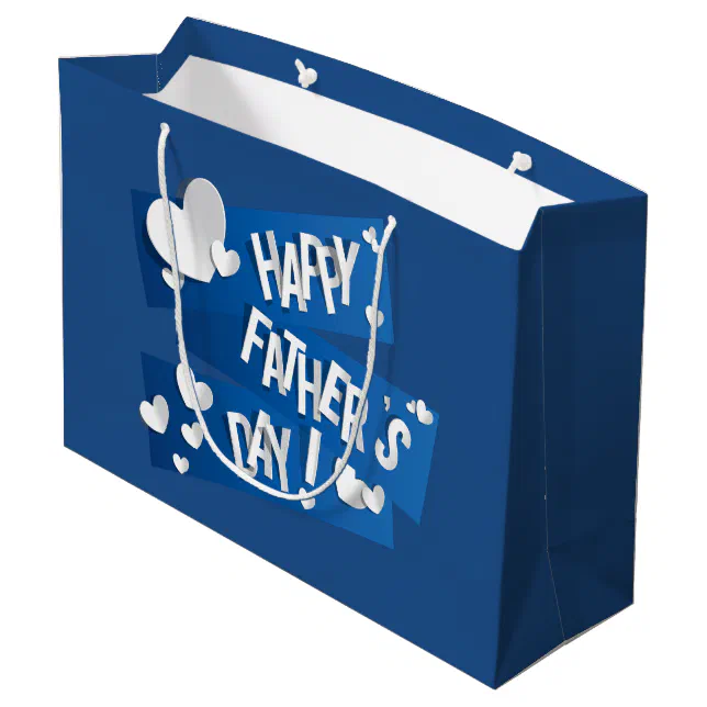 Happy Father's Day - Gift Bag Large | Zazzle