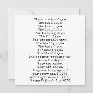 Happy Father's Day Gift Card
