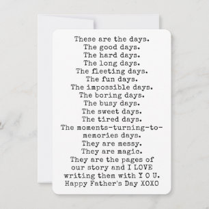 Happy Father's Day Gift Card