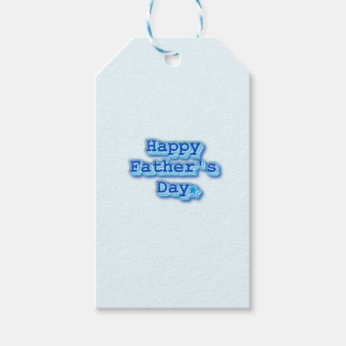 Happy Fathers Day Gift Tags