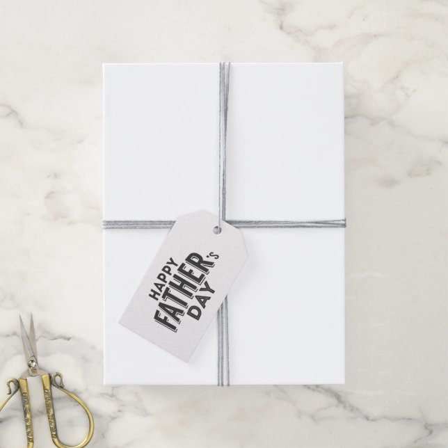 Happy Father's Day Gift Tags (With Twine)