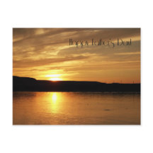Happy Father's Day Golden Sunset