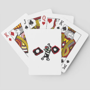 Happy Father's day golfers  Poker Cards