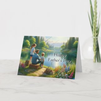 Happy Father's Day Gone Fishing 