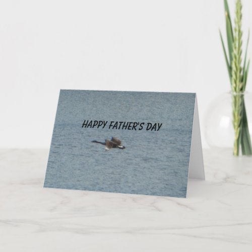 Happy Fathers Day Goose Lake Card