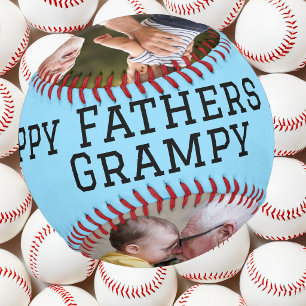 Happy Fathers Day Grampy Baseball