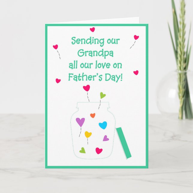 Happy Father's Day - Grandpa Card (Front)