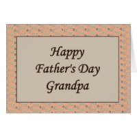 Happy Father's Day Grandpa Card