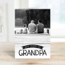 Happy Father's Day Grandpa Custom Photo Card