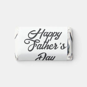 Happy father's day gray name love best Daddy ever  Hershey's Miniatures