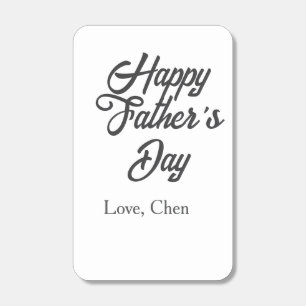 Happy father's day gray name love best Daddy ever Matchboxes