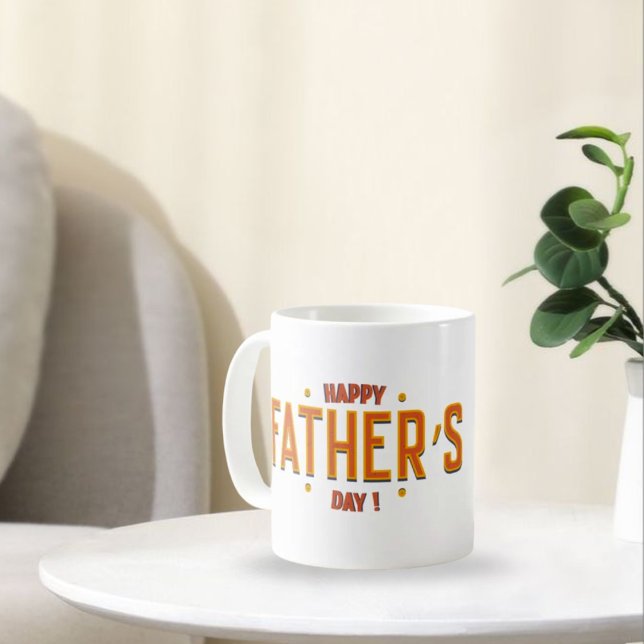 Happy Father's Day – Heartfelt Gift for the World' Coffee Mug (Creator Uploaded)