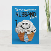 Happy Fathers Day Husband Sweetest Cupcake 