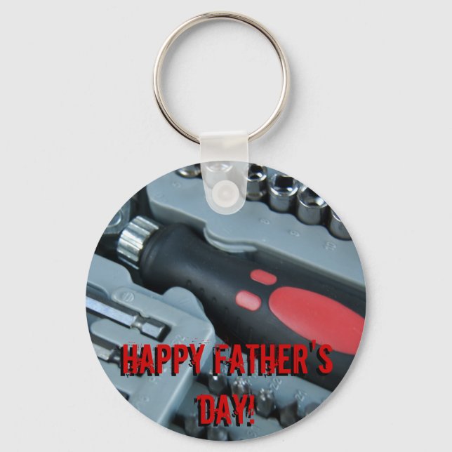 Happy Father's Day! Keychain (Front)