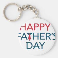 Happy Fathers Day Keychain