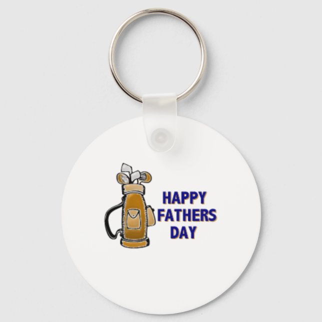 Happy Father's Day Keychain (Front)