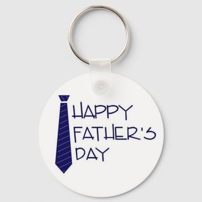 Happy Fathers Day Keychain (Front)