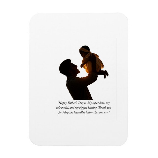 Happy Father's Day Magnet (Vertical)
