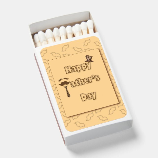 Happy Fathers Day Matchboxes (Front Open)