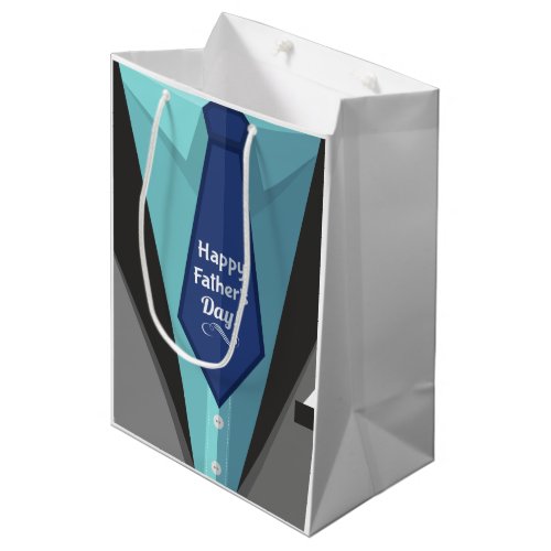Happy Fathers Day Medium Gift Bag
