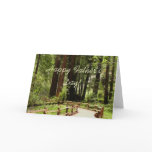 Happy Father's Day Muir Woods Path Card