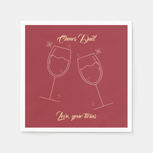 Happy Father's Day  Napkins