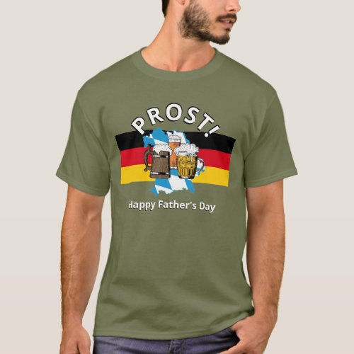 Happy Fathers Day OKTOBERFEST Dad Beer T_Shirt