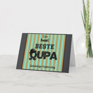 Happy Father's Day Oupa Card