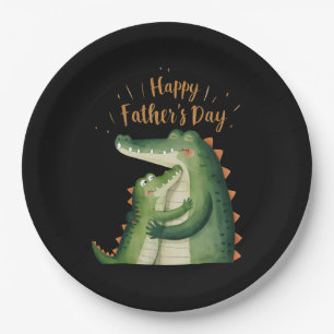 Happy Father's Day Paper Plates