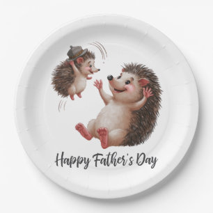 Happy Father's Day Paper Plates