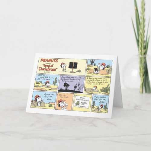Happy Father's Day | Peanuts Spike Comic Card