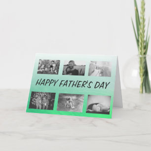 Happy Father's Day, personalized Photos Card