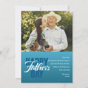 Happy Father's Day Photo Card